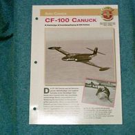 CF-100 Canuck (Avro Canada) - Infokarte über