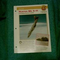 Hunter Mk 6-11 (Hawker) - Infokarte über