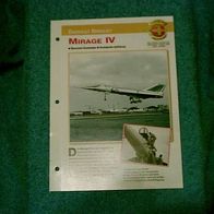 Mirage IV (Dassault Breguet) - Infokarte über