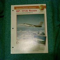 EF-111A Raven (Grumman/ General Dynamics) - Infokarte über
