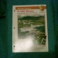 F-15C Eagle (McDonnell Douglas) - Infokarte über