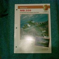 MB.339 (Aermacchi) - Infokarte über