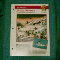 V-22 Osprey (Bell/ Boeing) - Infokarte über