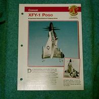 XFY-1 Pogo (Convair) - Infokarte über