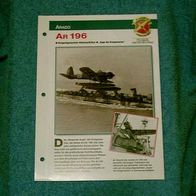 AR 196 (Arado) - Infokarte über