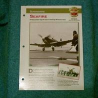 Seafire (Supermarine) - Infokarte über