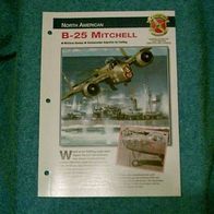 B-25 Mitchell (North American) - Infokarte über