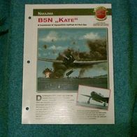 B5N "Kate" (Nakajima) - Infokarte über