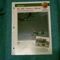 Ki-45 Toryu "Nick" (Kawasaki) - Infokarte über