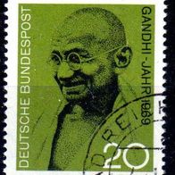 Bund 1969 Mi. 608 Mahatma Gandhi gestempelt (3606)