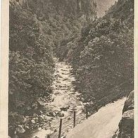 alte AK Harz vor 1945, Partie im Bodetal, sehr schön erhalten