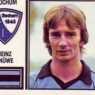 Panini Fussball 1981 Heinz Knüwe VfL Bochum Bild 47