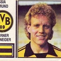 Panini Fussball 1981 Werner Schneider Borussia Dortmund Bild 66