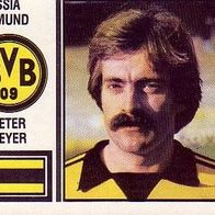Panini Fussball 1981 Peter Geyer Borussia Dortmund Bild 67