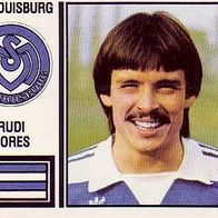Panini Fussball 1981 Rudi Gores MSV Duisburg Bild 109