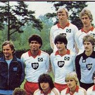 Panini Fussball 1981 Teilbild Hamburger SV Horst Hrubesch Bild 153
