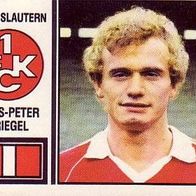 Panini Fussball 1981 Hans Peter Briegel 1. FC Kaiserslautern Bild 182