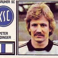 Panini Fussball 1981 Peter Gadinger Karlsruher SC Bild 200