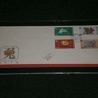 Hongkong, MNr.499/502 auf FDC