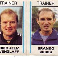 Panini Fussball 1981 Trainer Branko Zebec Bild 241 A+ B