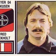 Panini Fussball 1981 Fred Bockholt SV Bayer 04 Leverkusen Bild 294