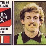 Panini Fussball 1981 Valentin Herr SV Bayer 04 Leverkusen Bild 296