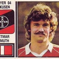 Panini Fussball 1981 Dietmar Demuth SV Bayer 04 Leverkusen Bild 298