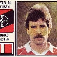 Panini Fussball 1981 Thomas Hörster SV Bayer 04 Leverkusen Bild 300
