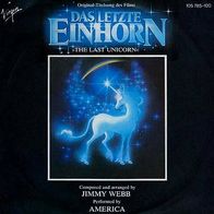 7"AMERICA · The Last Unicorn (ST RAR 1982)
