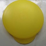Tupperware runder Ersatzdeckel für den 330ml Becher in Gelb Transparent