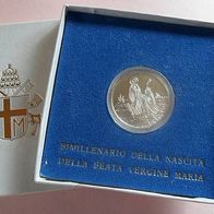 Vatikan 1984 500 LIRE Silber PP
