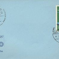 Olympiade 72, Brief mit Sonderstempel.