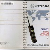 Motorola International 3000 Series Handbuch.