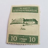 DJH Bildvignette Fulda deutschen Jugendherbergen Abzeichen 1939