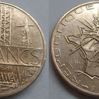 Frankreich 10 Francs 1984 ## O