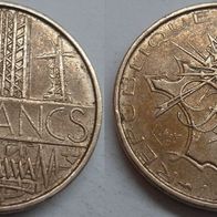 Frankreich 10 Francs 1974 ## O