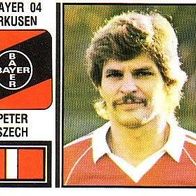 Panini Fussball 1981 Peter Szech SV Bayer 04 Leverkusen Bild 308