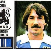 Panini Fussball 1981 Jürgen Strack TSV 1860 München Bild 357