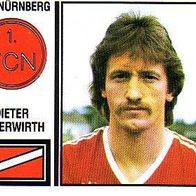 Panini Fussball 1981 Dieter Lieberwirth 1. FC Nürnberg Bild 380