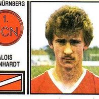 Panini Fussball 1981 Alois Reinhardt 1. FC Nürnberg Bild 381