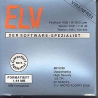 10x 3,5" 1,44 MB Disketten ELV orange NEU - OVP
