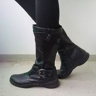 Boots Gr. 40 Stiefel Stiefeletten High Heels Lieblingsschuh viel getragen