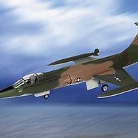 1:48 F 104 " Starfighter " Vietnam - aus Metall von Armour / Franklin Mint