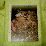 Schützt den Kakapo - Informationskarte über