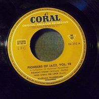 Pioneers of Jazz Vol.10 - 7" Alabama Washboard Stompers ´61 Coral EP