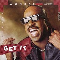 7"WONDER, Stevie/ Jackson, Michael · Get It (RAR 1987)