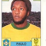 Panini Fußball World Cup Story Paulo Cesar Brasilien Bild Nr 39