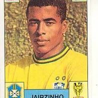 Panini Fußball World Cup Story Jairzinho Brasilien Bild Nr 41