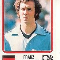 Panini Fußball World Cup Story Franz Beckenbauer Deutschland Bild Nr 63