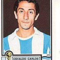 Panini Fußball World Cup Story Osvaldo Carlos Ardiles Argentina Bild Nr 99